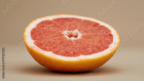 Close-up view of sliced gra...