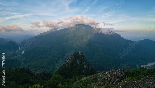 Perspective of Mai Mountain...