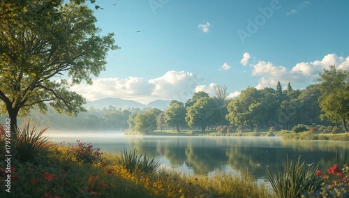Nature backdrop for tranqui...