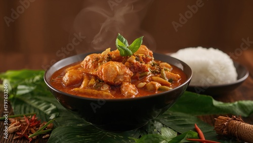Thai Red Curry Panang, fibe...