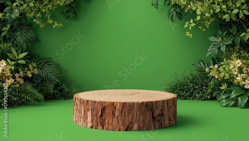 Tree Trunk Stand against lu...