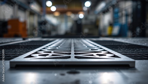 Metal component crafted thr...