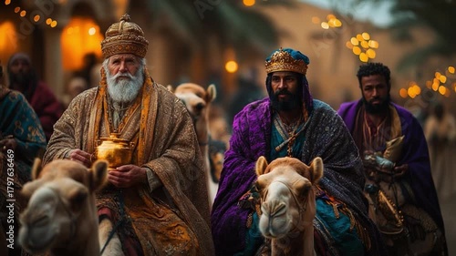 nativity scene with jesus christ