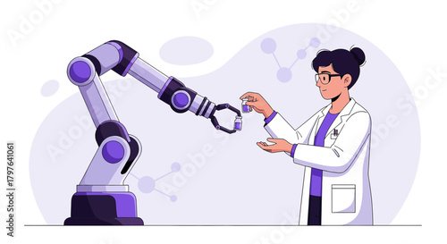 Innovative drug research using robotics and automation for healthcare advancements and development