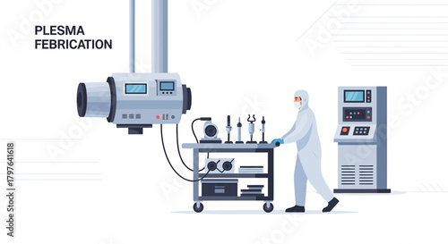 Innovative plasma fabrication process with advanced technology and cleanroom environment for