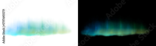 PNG image of Vibrant pixelated light wave transparent PNG overlay design element