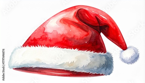 Festive Red Christmas Cap