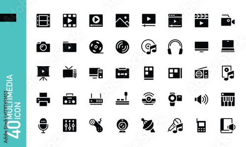 Collection of nine twocolor gradient color palettes presented on a