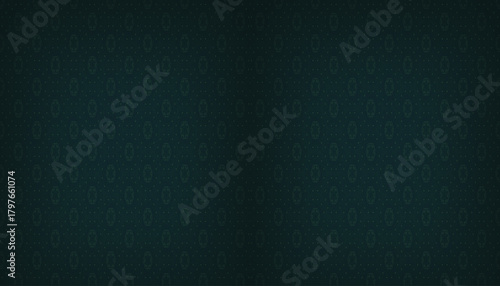 Abstract dark blue background with geometric pattern and soft light effect