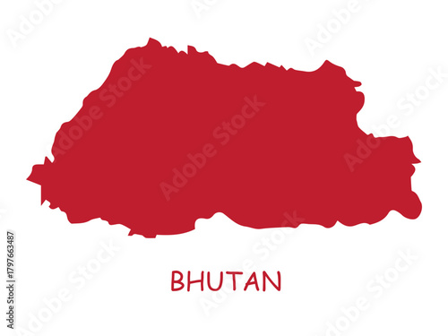 Bhutan Map