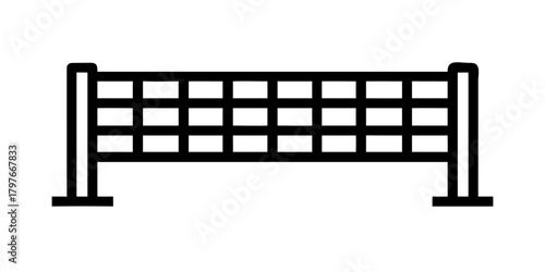 volleyball sport net.