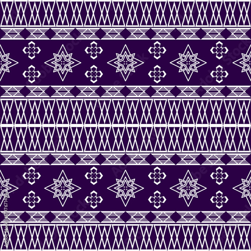 Ethnic boho seamless pattern. Tribal pattern. Folk motif. Textile rapport.