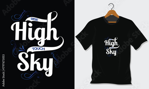 Inspirational or motivational niche typography T-Shirt or hoodie design for girls and boys for POD.