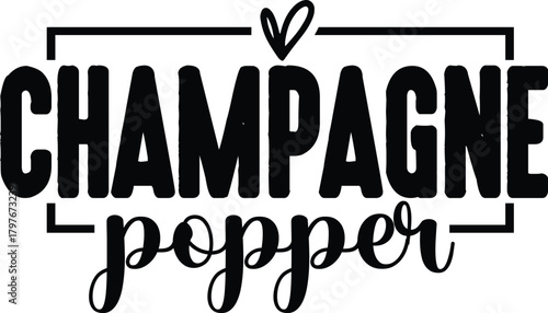 Champagne t shirt, Funny Christmas design