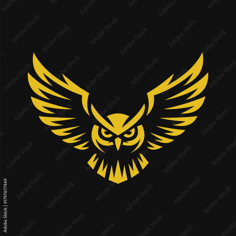 Obraz premium Owl illustration design