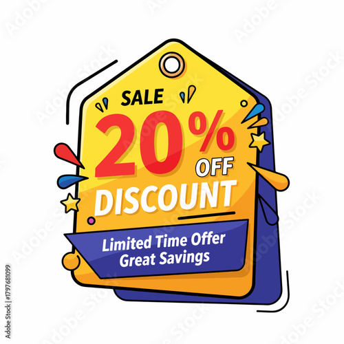 Dynamic Sale Tag With Up to 20% Savings