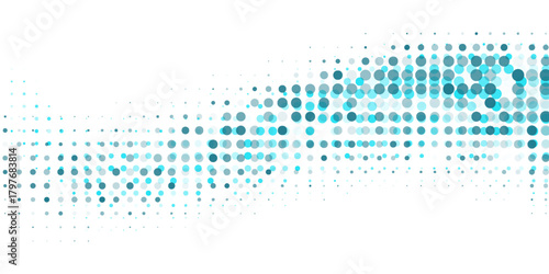 Light BLUE vector layout with circle shapes. Blurred decorative design in abstract style with bubbles. Template for your brand book.