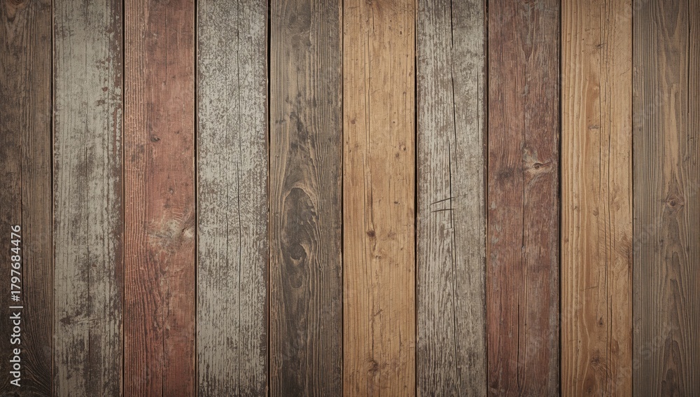 Fototapeta premium Weathered Timber And Rustic Texture, Ideal For Background Layout