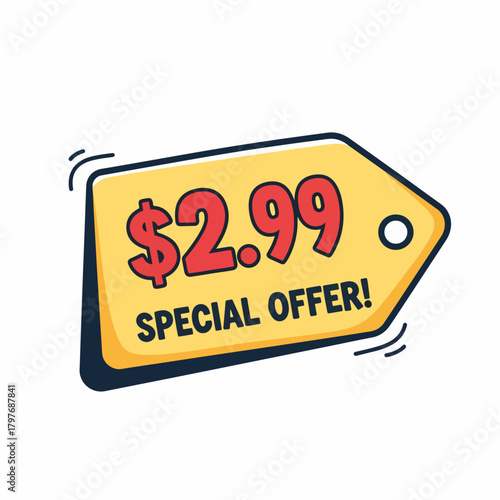 Discount price tag set. Prise tag, sale label, offer badge vector