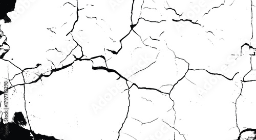 Broken and grated urban street wall construction