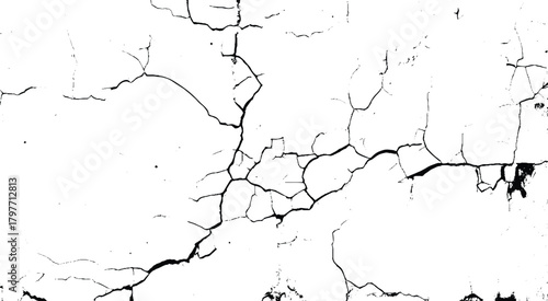 Cracks background, cracks texture, grunge background. Cracks in a wall background. Crack Texture. The cracks concrete texture white and black. Cracked earth. Structure of cracking. 