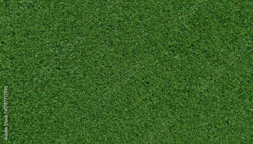 Seamless pattern of astro turf grass texture from a top view, suitable for sports-themed backgrounds