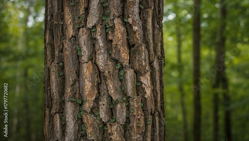 Emerald ash borer infestation and ash tree bark, erosion risk