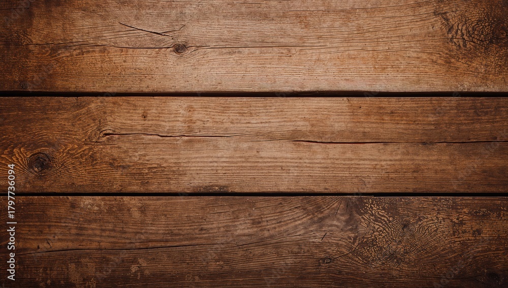 Naklejka premium Image of a Weathered Wooden Surface, Suitable for Text Background