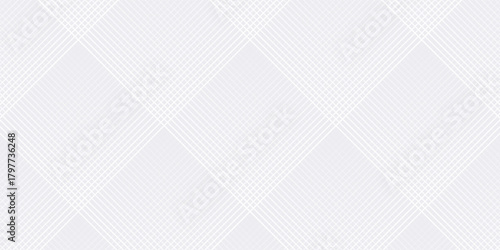 White luxury background with grey shadow diagonal stripes. Light elegant dynamic abstract BG. Trendy geometric neumorphism. Universal minimal 3d sale modern backdrop.