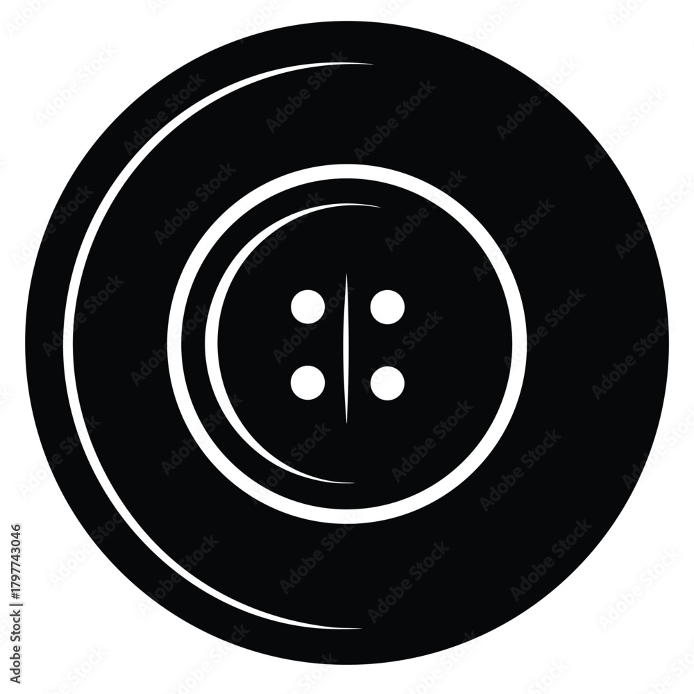 Fototapeta premium button icon icon on white background