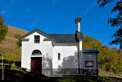 Chapel of the Sacred Heart Antola Genoa Liguria Italy