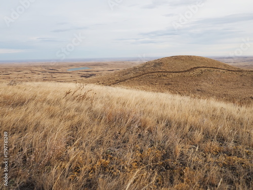 Cypress Hills provincial park in southern Alberta - travel and tourism, hiking