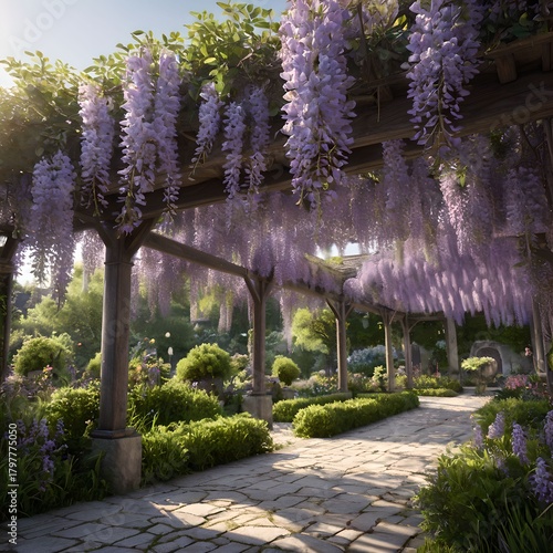 wisteria garden