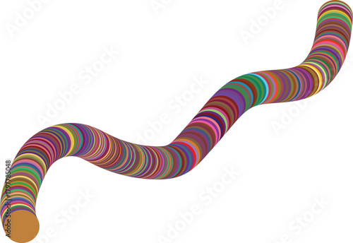 candy canes isolated on white