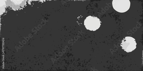 Abstract textured background with distressed grunge effect and scattered light circles