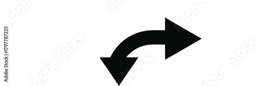 Data transfer arrows silhouette icon set