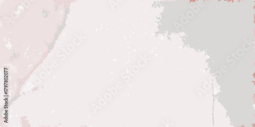 Soft abstract textured background with subtle pink and grey watercolor washes and speckled details
