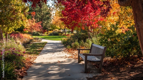 Autumn Splendor at UC Davis Campus: A Vibrant Arboretum Showcase in California's Colorful Fall