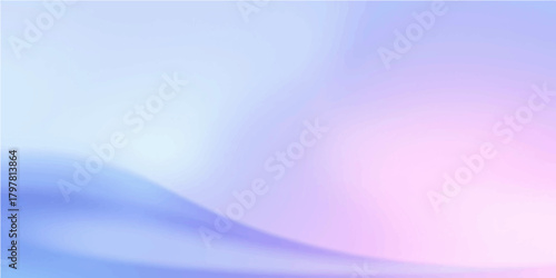 Abstract colorful blue wave pattern background with bright gradient lines and smooth motion curves