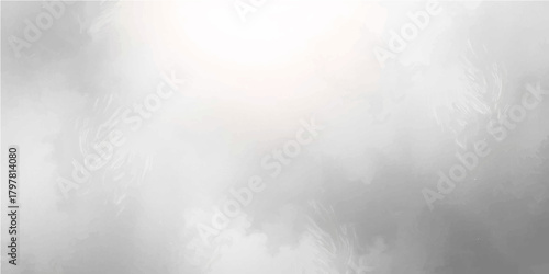 Abstract light blue background texture with sky, clouds, and a touch of dark fog