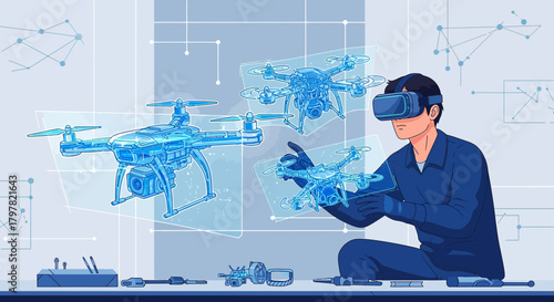 Augmented Reality Drone Design: A Vision of Tomorrow's Robotics Engineering and Innovation