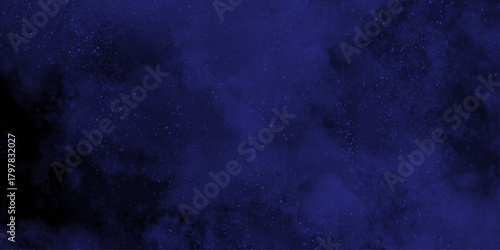 Blue smoke texture on black. Pattern generated texture, paint ornament, fragile, fractal, material, abstract splash render background .