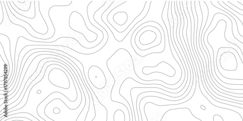 Topography background. Vector banner. Topography map background. Vector geographic contour map. Background of the topographic map. Topographic map lines, contour background.	