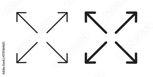 Full size icon with editable stroke and flat vector pack