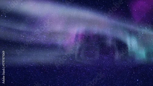 Aurora and Milky Way Night Symphony Loop