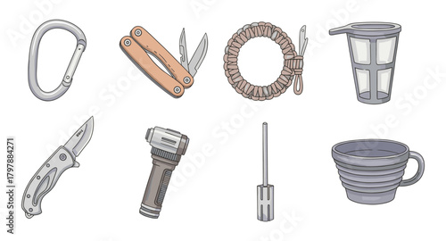 Essential camping gear: tools and accessories for outdoor adventures