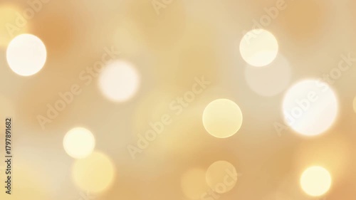 Wallpaper Mural Soft Golden Bokeh Abstract Loop Torontodigital.ca