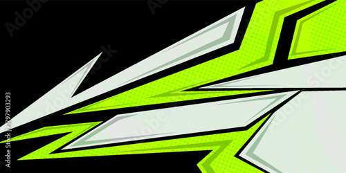 car livery graphic vector. abstract background design for vehicle vinyl wrap and sports car, racing car, rally, and decal