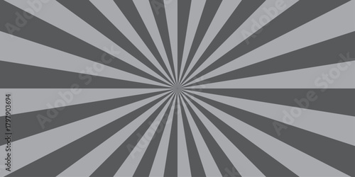 Sunburst Modern retro vintage sunrise sunbeam element spiral striped. Spiral starburst and striped pattern abstract geometric retro sunrays line wavy texture.	