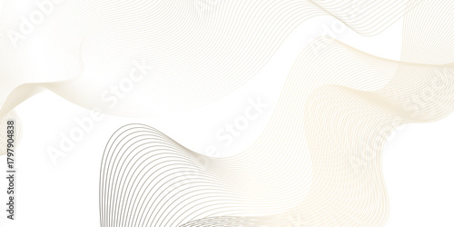 Dynamic minimal smoke sound line. Energy abstract smooth colorful gradient frequency isolated element creative blend. Science tech swirls with thin twisted connected vibration simple grid.	